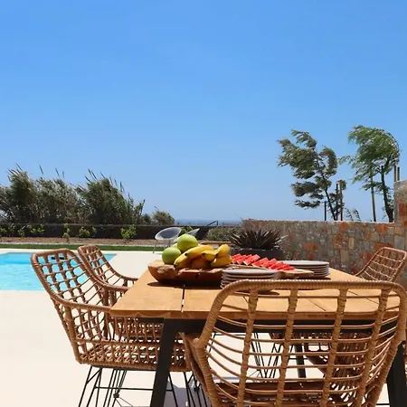 The Nine Graces - Kastraki Villas With Private Swimming Pool Exterior photo